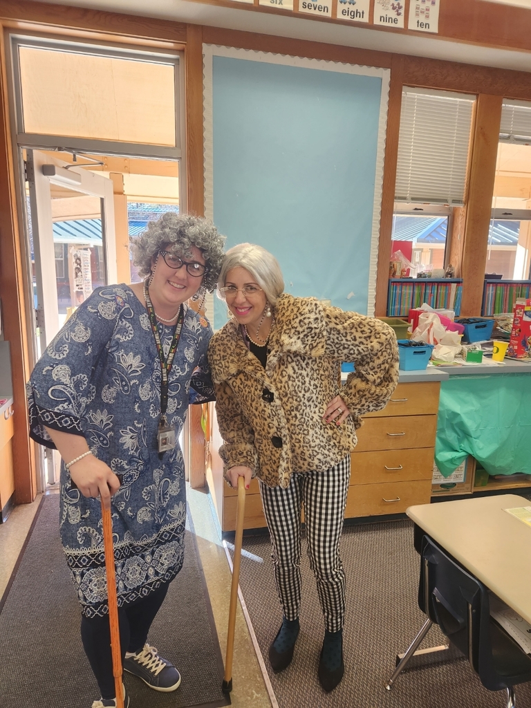 Ms. Orr and Ms. Wold at 100!