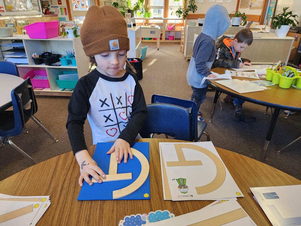 Hands-on materials make learning our letters more fun!