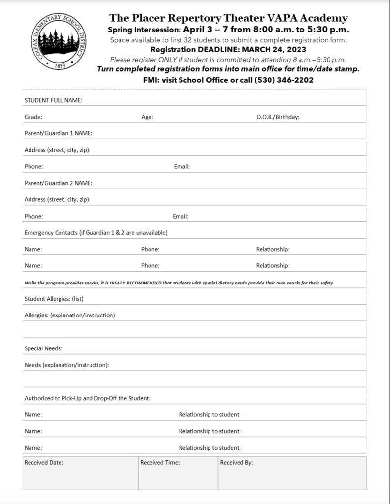 VAPA Registration